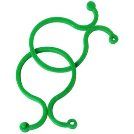 200 Pièces Clips- Grande de Jardin Support pour Plantes Twisty Anneaux pour Plantes Grimpantes Attache Plante Pinces Tomate en Plastique