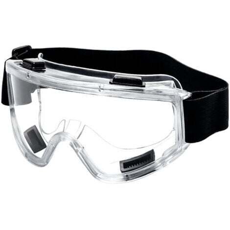Lunettes de Protection Anti-buée Surlunettes de Sécurité Anti-rayures Idéal pour Bricolage, Chimie, Travaux, Chantiers - Homme & Femme (1/5)