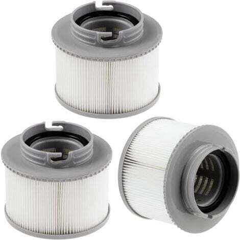 3 Pièces Filtre pour Mspa FD2089, Cartouche Filtrante Mspa, Réutilisable Cartouche Filtre Spa Lite pour Mspa Tous Modèles Piscines Gonflables (1/5)