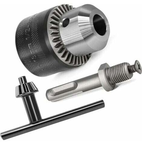 Adaptateur de mandrin SDS-Plus 1,5-13 mm 1/2-20 UNF avec clé (1/5)