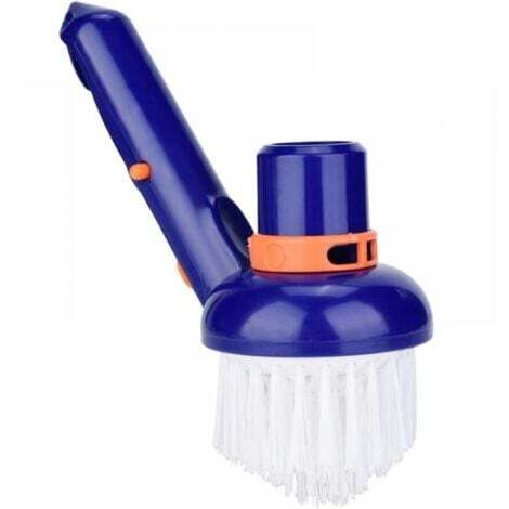 1 PCS Brosse de Nettoyage d'angle Brosse d'angle de Piscine Brosse de Nettoyage de Piscine Brosses de Nettoyage de spas, Brosse pour Nettoyer et Aspirer Le Fond de la Piscine (1/5)