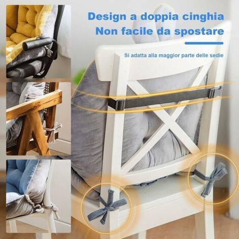 Coussin De Siège Avec Dossier Hppbody - 45x45 Cm - Anti-escarres Et Ergonomique Pour Dos Et Coccyx Coussin De Siège Avec Dossier Hppbody - 45x45 Cm - Anti-escarres Et Ergonomique Pour Dos Et Coccyx
