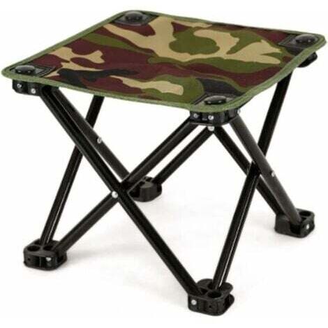 EYEPOWER Tabouret Pliant Trépied Camping Pêche Randonnée – Siège Léger Et Portable 150 Kg Vert – Idéal Pour Pique-Nique Et Plein Air