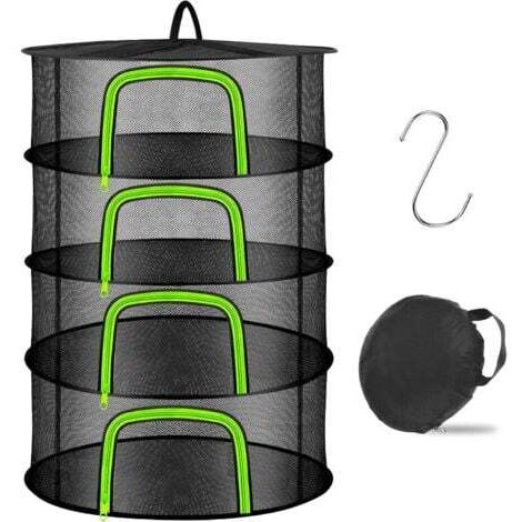 GOIEHIR Plant Drying Rack,Séchoir à Herbes à 6 Couches à Suspendre, avec Crochets et Fermetures à Glissière, Filet de Séchage en Maille pour Plantes, Herbes, Epices, Légumes, Viande GOIEHIR Plant Drying Rack,Séchoir à Herbes à 6 Couches à Suspendre, avec Crochets et Fermetures à Glissière, Filet de Séchage en Maille pour Plantes, Herbes, Epices, Légumes, Viande