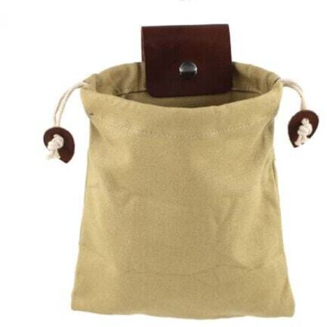 (Vert)Pochette de Cueillette Pliable Sac de Cueillette des Fruits en Tissu Oxford Sac à Outils Robuste avec Couverture en Cuir pour Camping/Pique-Nique/Randonnée en Plein Air (1/5)
