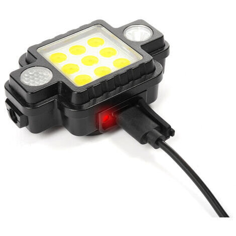 Lampe torche LED, lumière puissante, ultra-lumineuse, rechargeable