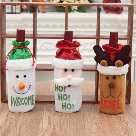 Sachet Elan de Noël Arthur lait coloré assorti 12cm - Maison Chuques