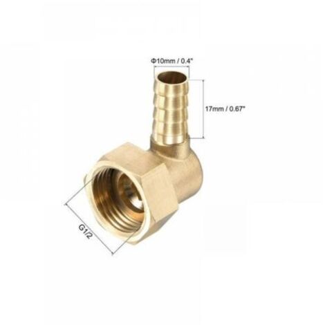 Raccord Cannelé 6AN En Aluminium Noir - 3/8, Pour Lignes D'huile, Eau, Air, Compatible AN6/AN8, Réutilisable