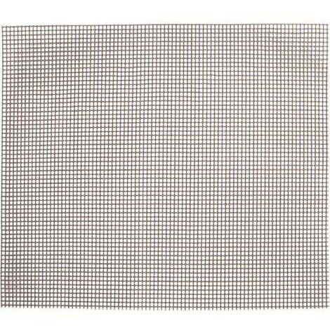 Lot de 5 tapis de cuisson en maille antiadhésifs et réutilisables, pour charbon de bois et gaz, marron (1/5)