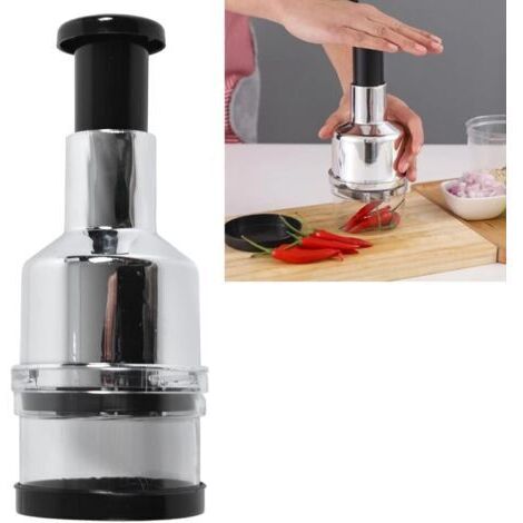 Hachoir manuel, coupe-ail et oignon, hachoir à gifle pour la cuisine, coupe-légu Hachoir manuel, coupe-ail et oignon, hachoir à gifle pour la cuisine, coupe-légu