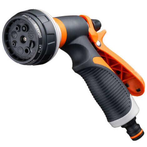Pistolet Arrosage de Jardin Multifonctionne Pistolet à Eau Haute Pression avec 8 Modes Réglables (1/5)