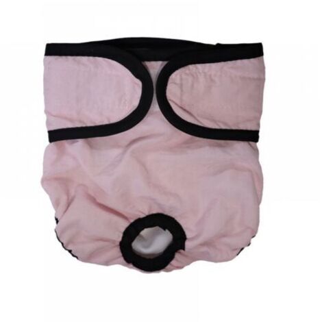 Lot de 2 couches réutilisables pour chien 36-41 cm, culottes physiologiques, culottes hygiéniques, shorts absorbants lavables (1/5)