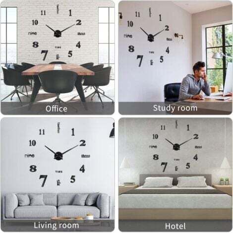 Horloge Réveil LED Avec Miroir De Maquillage - Luminosité Auto-réglable, Design Moderne, Pour Bureau Ou Chambre - 3