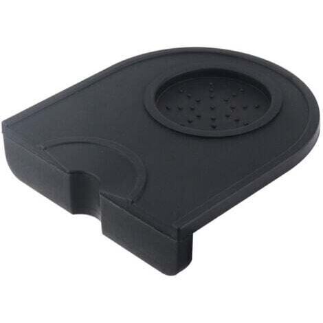 Tamping Mat, Tapis de Tassage Espresso, Tampon Presse Poudre Café, Tapis de Tampon de Café, Café Tamper Tapis, Espresso Tamping Corner Coffee Tamper Holder Pad pour Barista Tool Accueil Cuisine Café