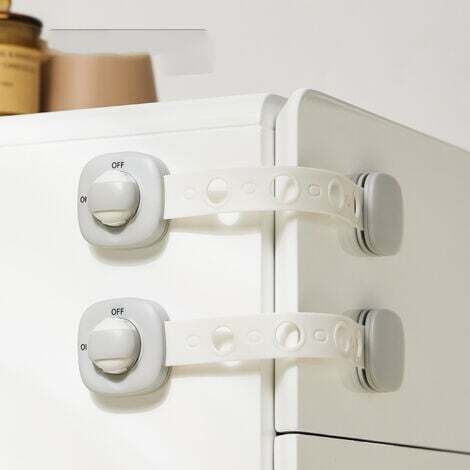 Blocs-porte Sécurité Bébé - Lot De 6 En Mousse, Anti-pincement Pour Portes Et Tiroirs - Couleurs Assorties !
