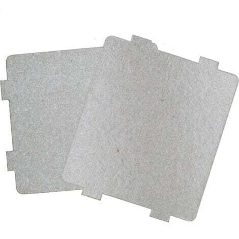 2 pièces de four à micro-ondes pièces de mica accessoires d'accessoires d'isolation thermique super épais, couvercle de guide d'ondes pour Frigidaire (1/3)