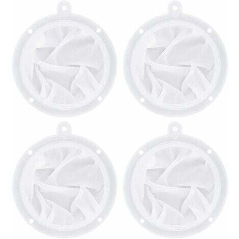 4 Pièces Filtre à Mailles en Nylon, Filtre Tamis 100/200 Mesh Maille de Nylon Passoire Filtre à Huile Alimentaire Jam Straining