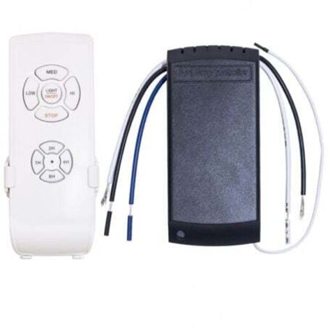 Lampe de ventilateur de plafond sans fil intelligent récepteur télécommande ventilateur de plafond télécommande sans batterie (1/5)
