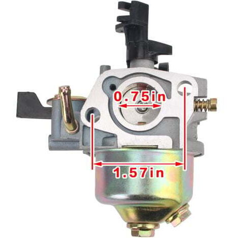 Kit Carburateur Complet Pour Moteur Honda GX120 GX140 GX160 GX200 5-6.5HP - Compatible Références OEM, Avec Filtre à Air, Joints, Bougie - 10