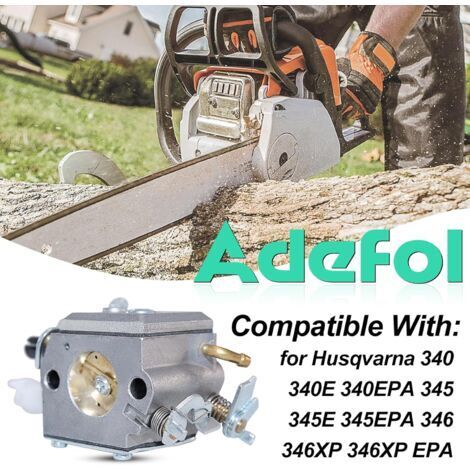 Carburateur Compatible 503283210 Pour Tronçonneuse Husqvarna 340 345 346XP 350 353 Jonsered - Kit Complet