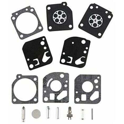 15pcs RB-29 Carburateur Kit de Réparation Membrane Joints Tronconneuse pour ZAMA C1U,Homelite UT-20004-A-B UT-20024-A-B UT-20044-A-B,Ryobi 26cc&30cc (1/4)