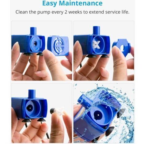 Pompe à Eau Silencieuse Pour Fontaine à Chat - Basse Consommation 5V - Pour Aquarium Ou Fontaine Décorative