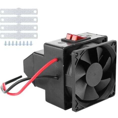 Chauffage de voiture, dégivreur automatique, désembueur, désembueur, réchauffeur d'air noir, 12V, 260W