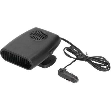 Chauffage Auto 12V Portable - Dégivreur Rapide Pour Pare-brise - Branchement Allume-cigare, Pour SUV, Camping-car, Voiture - 4