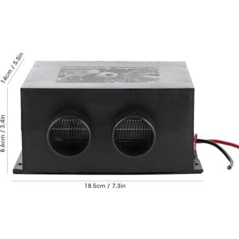 Chauffage Voiture 12V/24V - Défrosteur Rapide Et Réchauffeur D'habitacle - Rechargeable, Pour SUV, Camion, Berline - 3