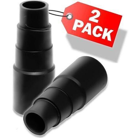 2 adaptateurs de tuyau d'aspiration pour aspirateurs d'atelier, adaptateurs pour aspirateurs, adaptateurs pour meuleuses, scies sauteuses, scies circulaires, meuleuses orbitales (1/5)