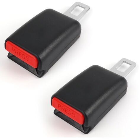 2 pièce Accessoires de Voiture, Pièces de Voiture Boucle d'extension Réglable , Accessoires d'intérieur de voiture(noir) (1/4)