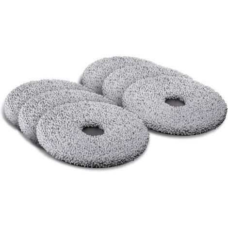 (6 Pièces) Plus 505 Combo Serpillères de Rechange Compatibles avec Robot Plus 505 Combo Plus 405 Combo robot, Accessoires de Serpillère