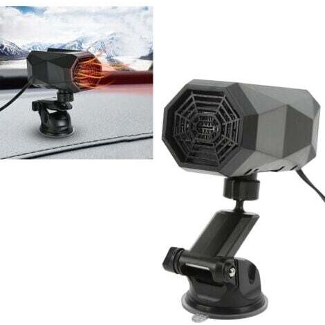 VicBou Chauffage Voiture 12V 150W 2-en-1 – Dégivreur & Ventilateur Pivotant 360° Rapide