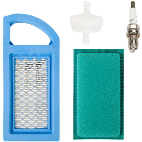 697152 Kit de Filtre à air Court Type 794421 797007 698413 613022 695643 697775 Cartouche de Filtre à air pour Briggs Stratton 21A902 21A907 21A707 21A807 21A977 21A907 8-13,5 HP AVS Moteurs (1/5)