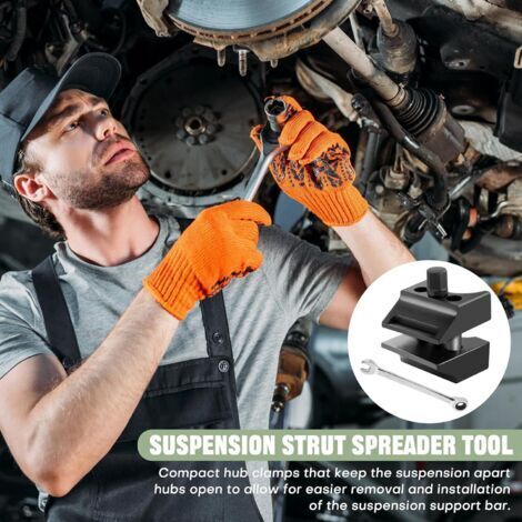 Outil D'écartement De Jambe De Suspension, Extension 5‑11,5 Mm 60N 16 Mm Drive Amortisseur Hydraulique Démonter L'épandeur Outil - Auto