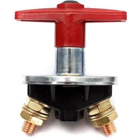 Isolateur de Batterie à Clé Fixe de 200 Amp Interrupteur D'Arrêt Coupé Interrupteur électrique 12V / 24V Commutateur électrique Robuste TRIMEC (1/5)