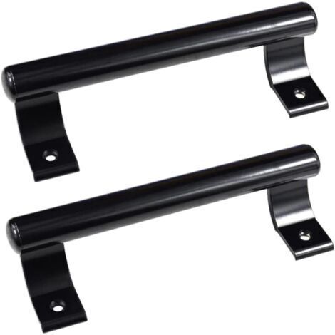 2 pièces Poignée de porte coulissante en aluminium, poignée métallique moderne pour les portes vitrées de balcon, les portes coulissantes de salle de bain.