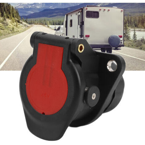 Adaptateur de connecteur de remorque 24V 15 broches Performance stable pour caravane, bateau, véhicule récréatif--Trimec (1/5)