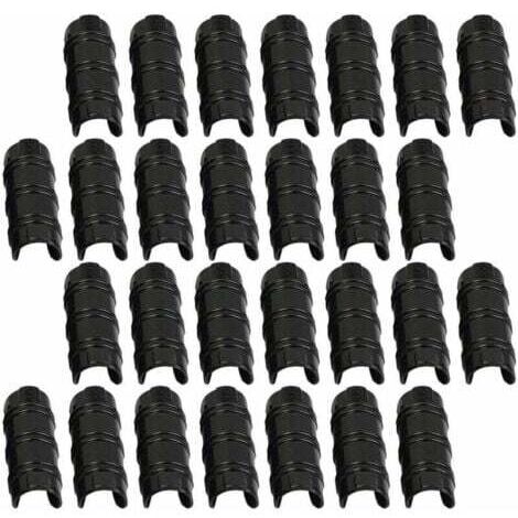 30pcs 32mm Serre Clips,Pinces à Tuyau pour la Fixation des Housses au Jardin Serres,des Films,des Plantes,TRIMEC (1/5)