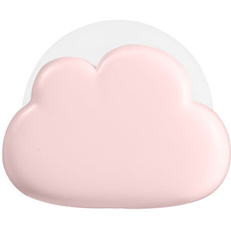 Veilleuse Nomade Portable, Veilleuse Nuage Rechargeable pour Allaitement, Veilleuse Bébé Lampe Chevet Enfant, Lumière Décor Chambre Bébé, 4 Intensités Réglables (Rose)