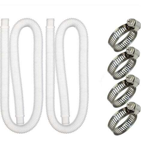 2 Pcs Tuyau de Rechange pour Piscine Hors Sol Tuyau de Piscine pour Piscines pour Piscine Hors Terre Tuyau de Remplacement de Pompe de Filtre de Piscine (1/5)