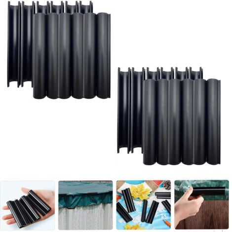 24 Pièces Clips de Fixation pour Couverture de Piscine Lot de Clips Antivents pour Hiver Accessoires de Protection pour Hors Sol et Cadres Métalliques (1/5)