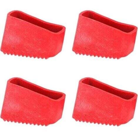 4 Pièces Couvre-Pieds D'échelle, Pieds d'échelle en caoutchouc, pour Escaliers Revêtements en Caoutchouc Antidérapants, Coussin de Protection D'échelle pour échelles Télescopiques TRIMEC (1/5)