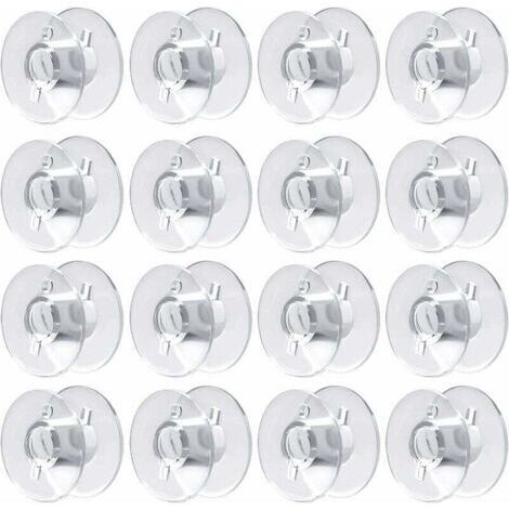 60 Pcs Canette Machine a Coudre Bobines pour Machine à Coudre Canette Plastique Canettes Machine à Coudre pour Brother Singer Kenmore Janome la Plupart des Machines à Coudre (1/5)