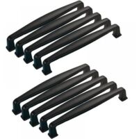 Furniture handle, Hole distance 128mm, 10 pieces, kitchen cabinet door stick, bedroom