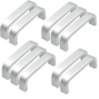 (64MM),10pcs Mini Aluminum Kitchen Cabinet Door Handles Cupboard Drawer Bedroom Furniture Pull