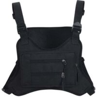 ( noir)Sac à outils Sac Poitrine réfléchissant