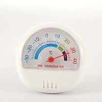 Thermomètre de congélateur pour réfrigérateur, thermomètre pour congélateur mécanique Réfrigérateur avec Cadran Large et frigo pour congélateur analogique