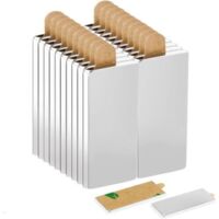 20 Pièces Aimant Autocollant Puissant 30x10x2mm,Aimant Plat aimantés par Paire, Aimants Adhésifs Aimant Neodyme,Rectangular Neodymium Bar Magnets pour Tableau Blanc, Réfrigérateur, Artisanat, Photos