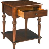 PADMA HOUSE Set of 2 End Table with Drawer and Storage Shelf, Solid Wood Sofa Side Table, Square Beside Table, Narrow End Table, Telephone for Living Room